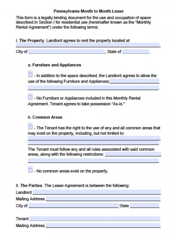 free-pennsylvania-month-to-month-lease-agreement-pdf-word-doc